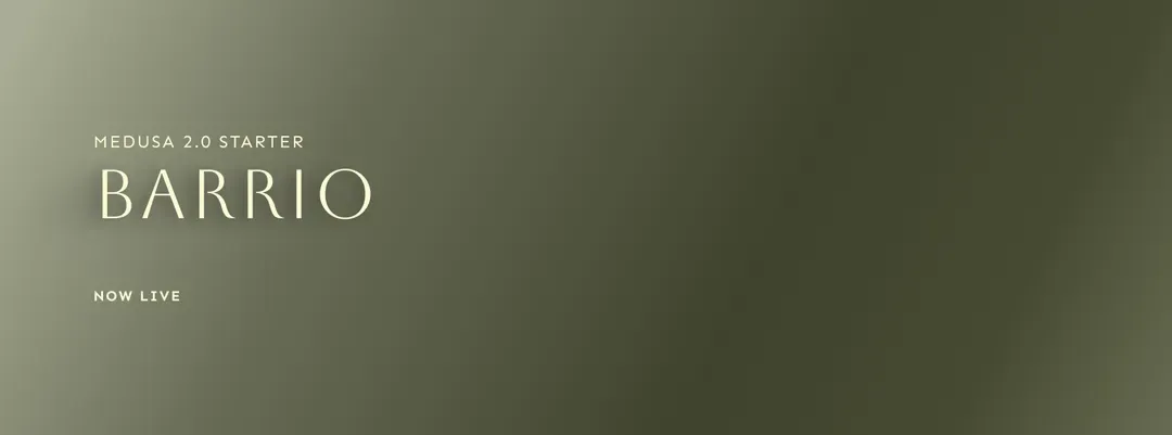 Medusa 2.0 Starter with Lambda Curry